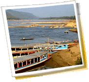 travel city panorama - Laos, Vientiane