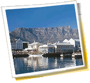 travel city panorama - South Africa, Cape Town, weather, phone code, photo galleries