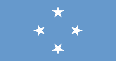 National flag, Micronesia, Federated States of