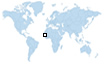 world travel timezone map - Guinea, Conakry