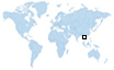 world travel timezone map - Laos, Vientiane