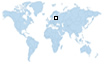 world travel timezone map - Latvia